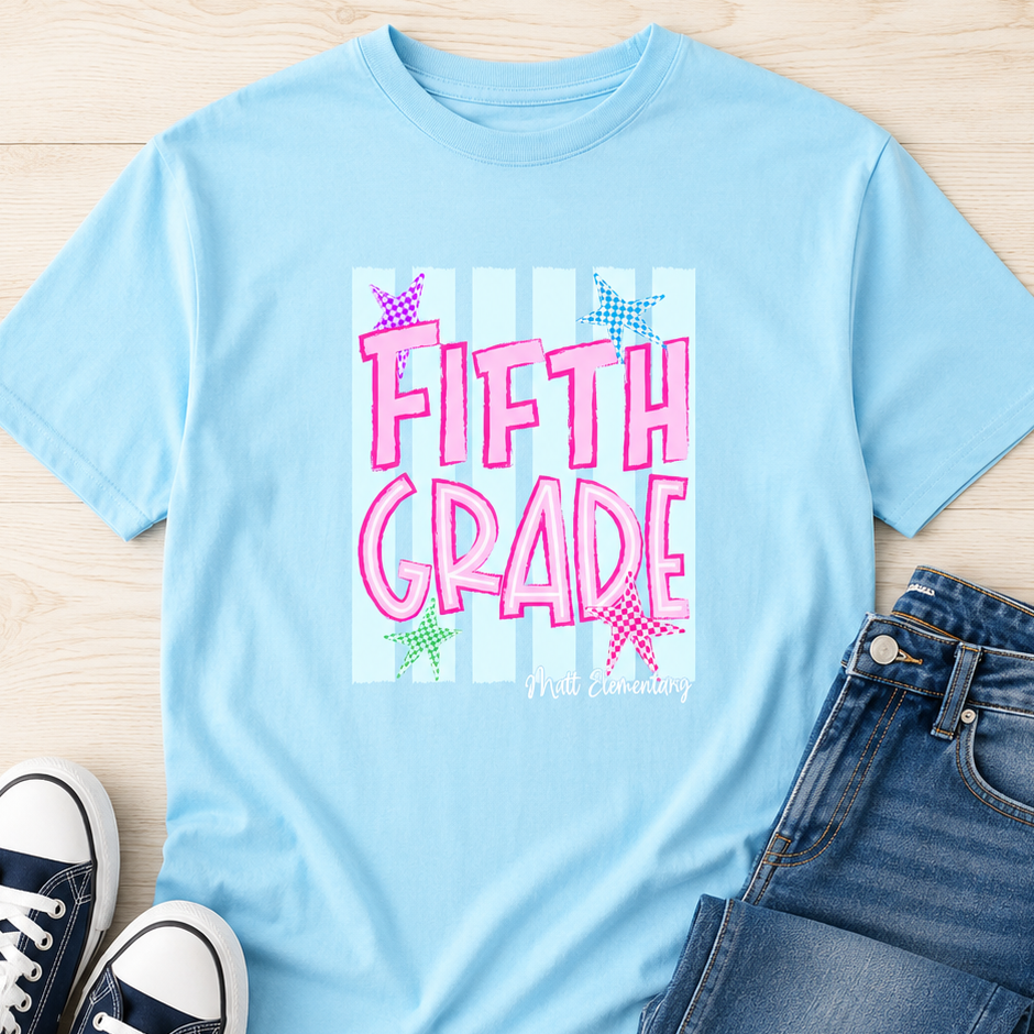 Grade Level star shirts - Matt Elementary