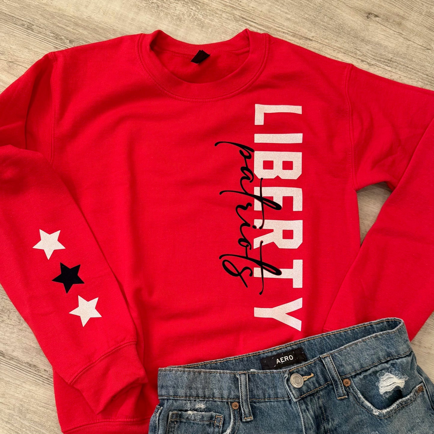 Liberty Patriots Vertical Sweatshirt