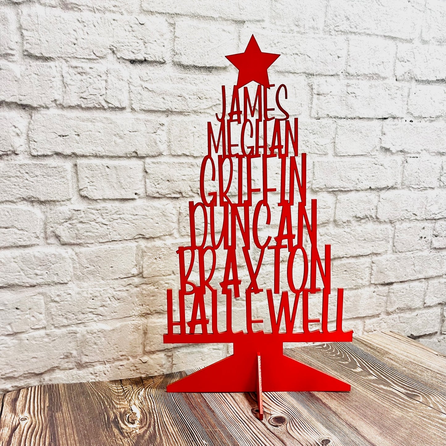 Personalized Family Tree with Stand
