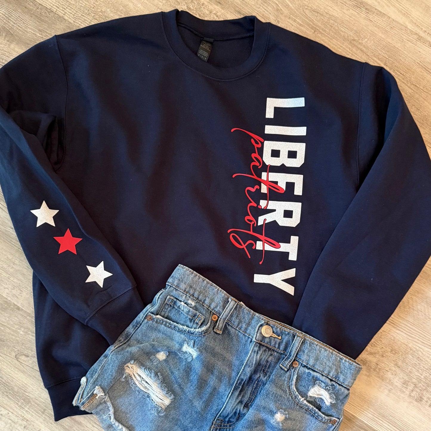 Liberty Patriots Vertical Sweatshirt