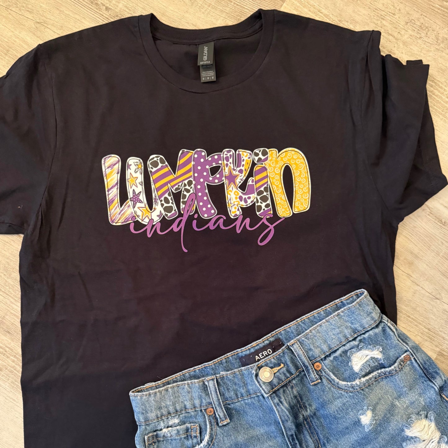 Lumpkin Funky Font Shirt