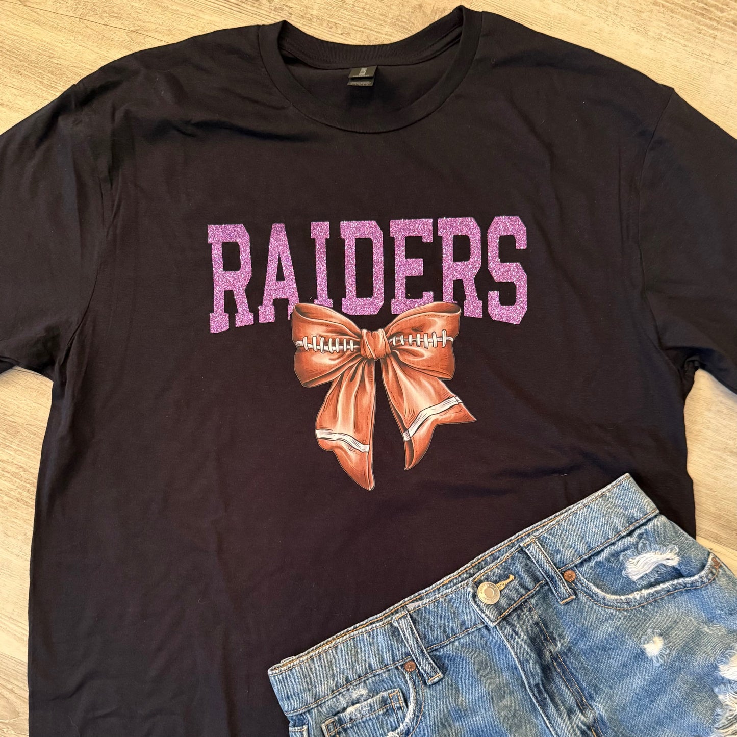 Raiders Football Bow