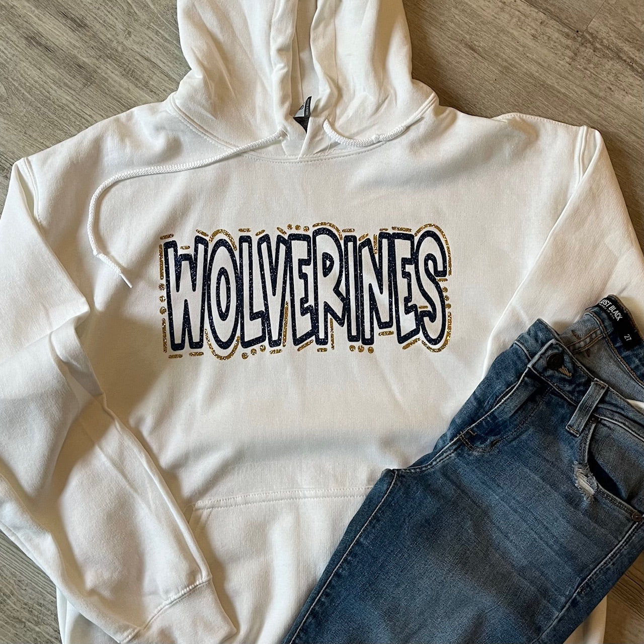 Wolverines Doodle shirt