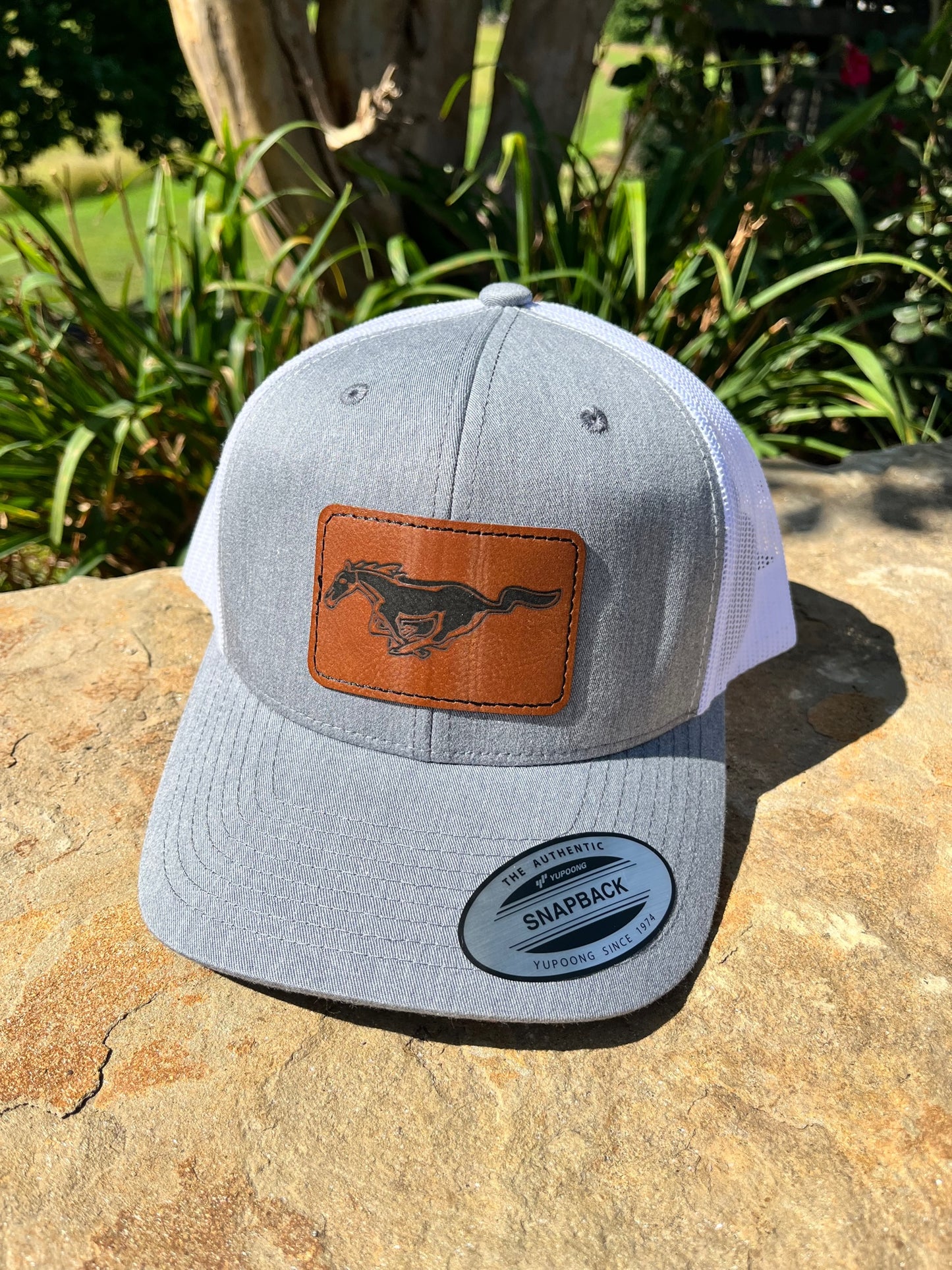 Dad Leather Patch Hats