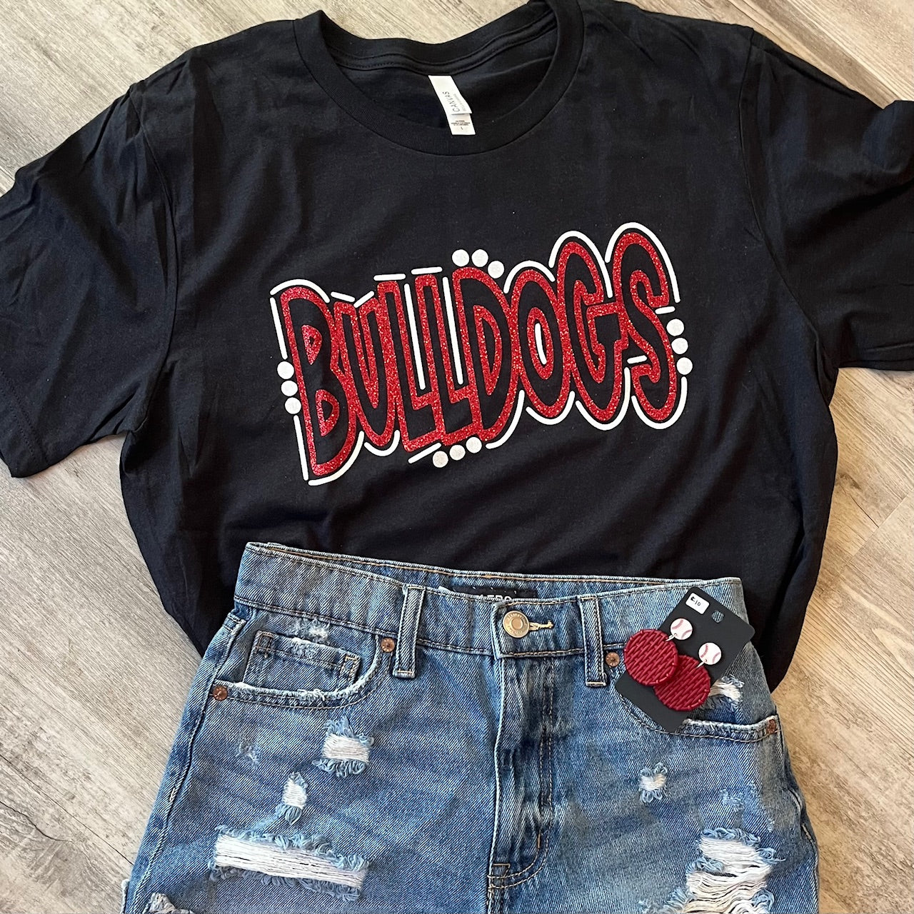 Bulldogs Doodle Shirt