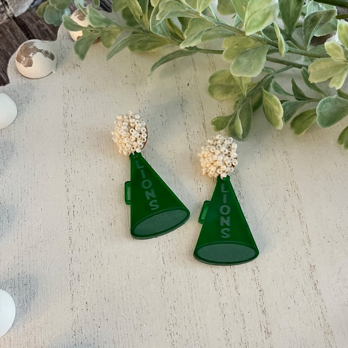 Beaded Cheer Earrings