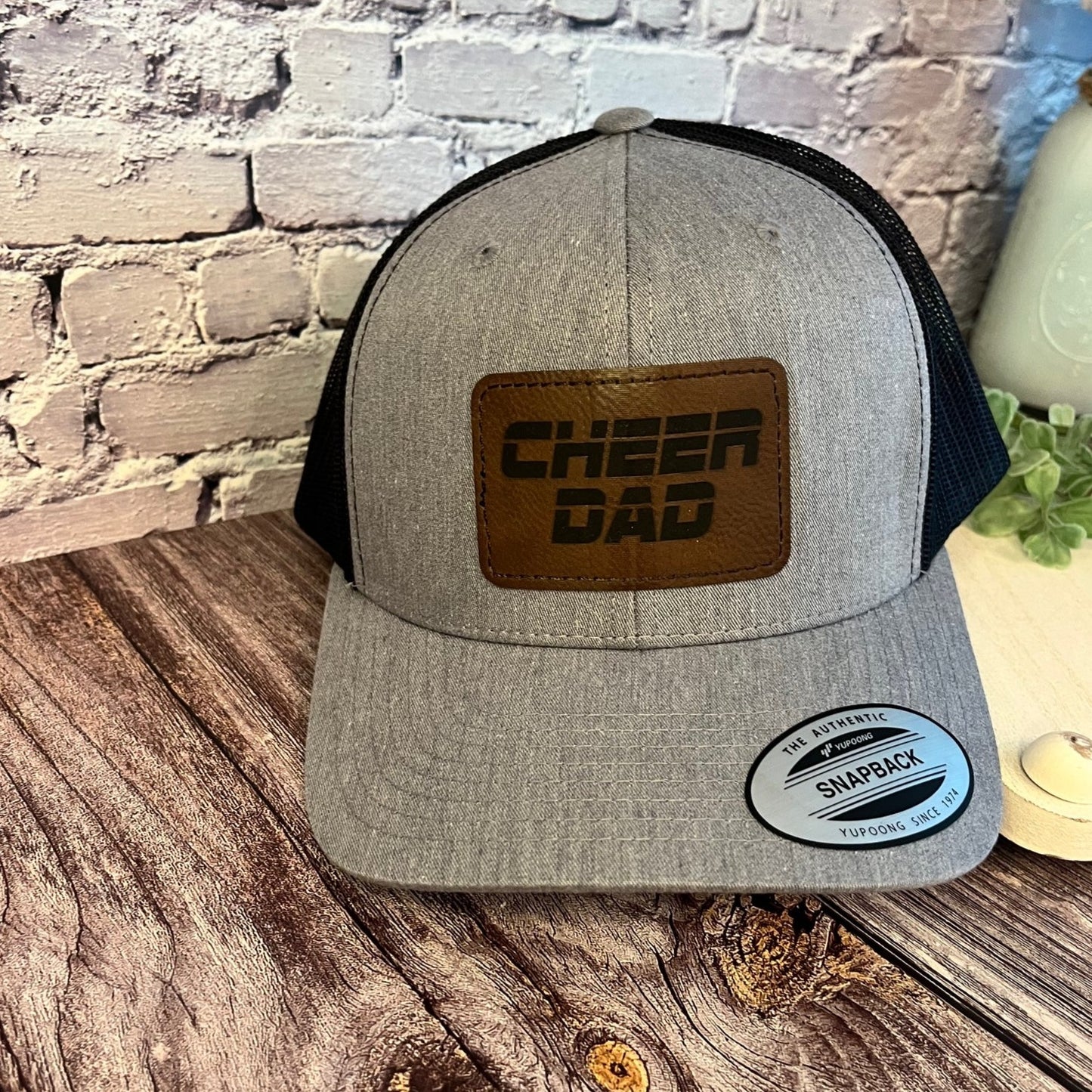 Dad Leather Patch Hats