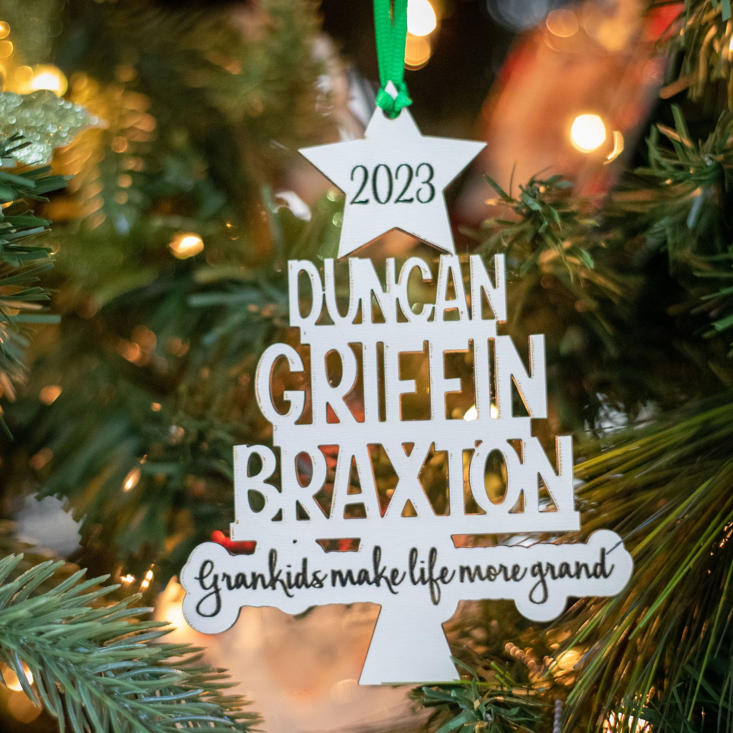 Personalized Family Tree Ornament