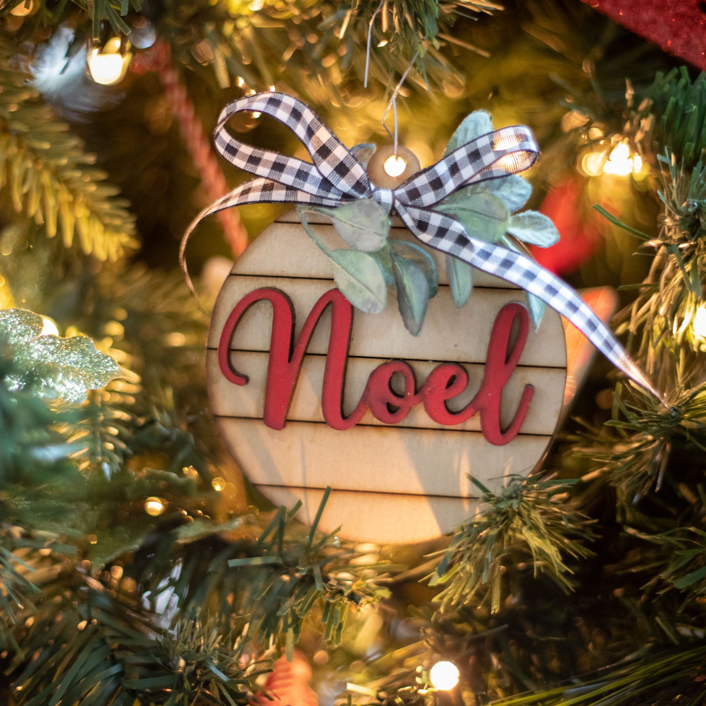 Christmas Shiplap Ornaments