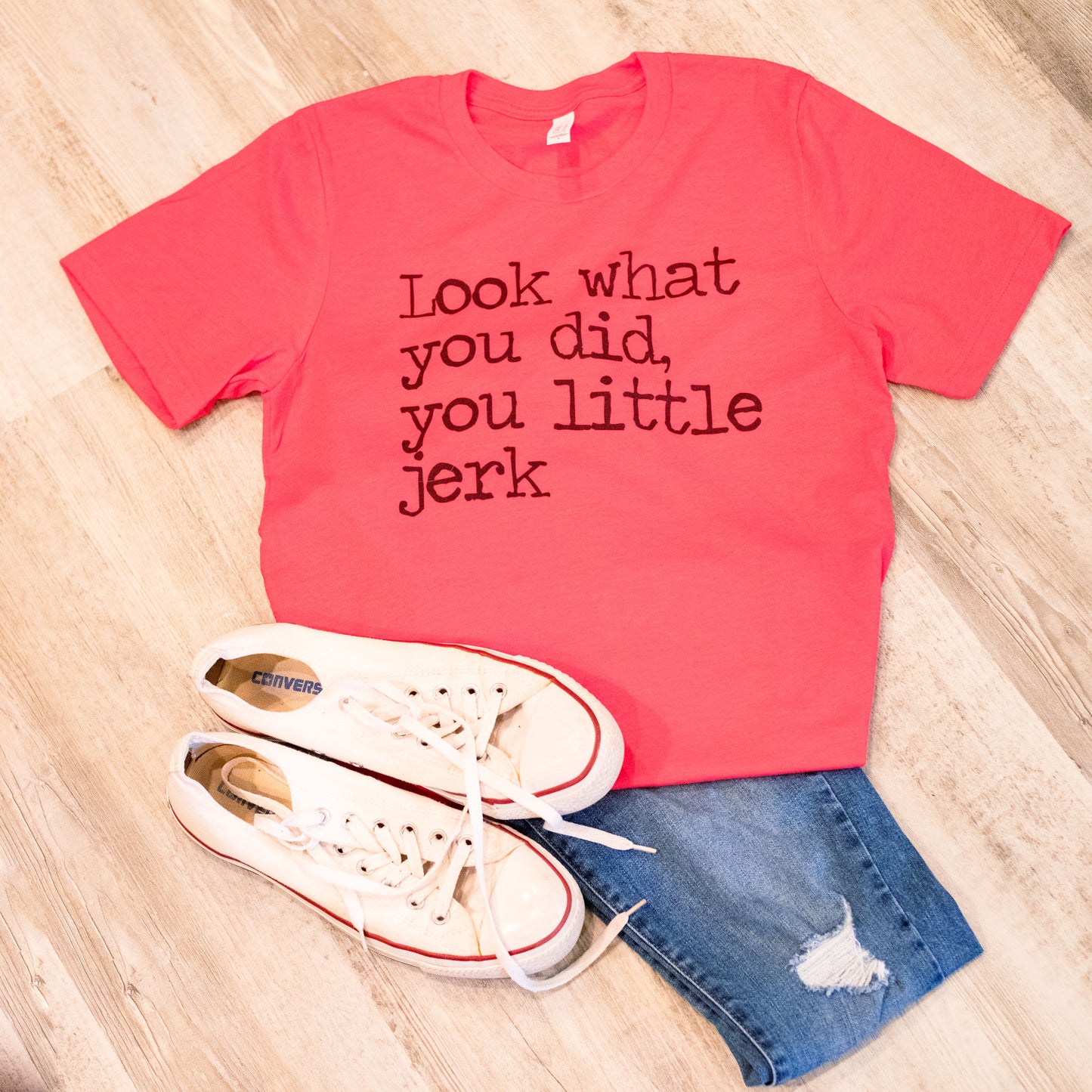 Look what you did you little jerk