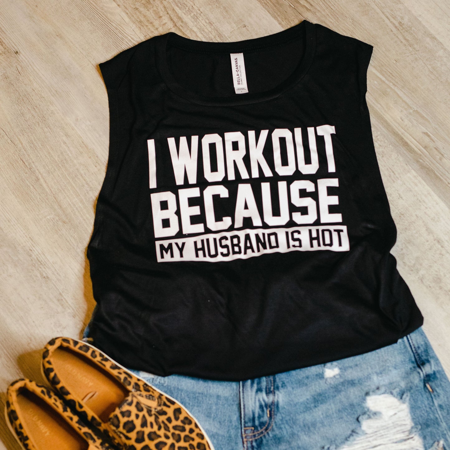 I workout because my husbands hot