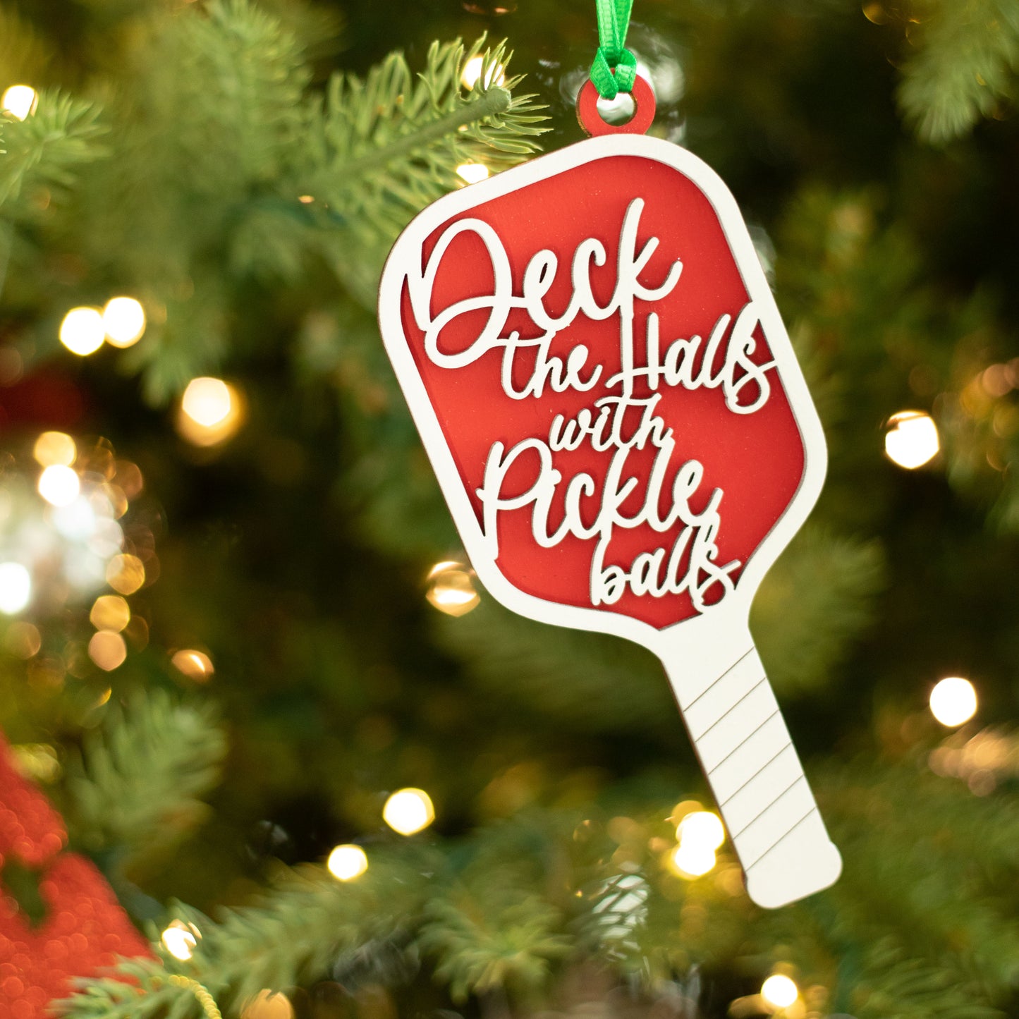 Pickleball Ornament