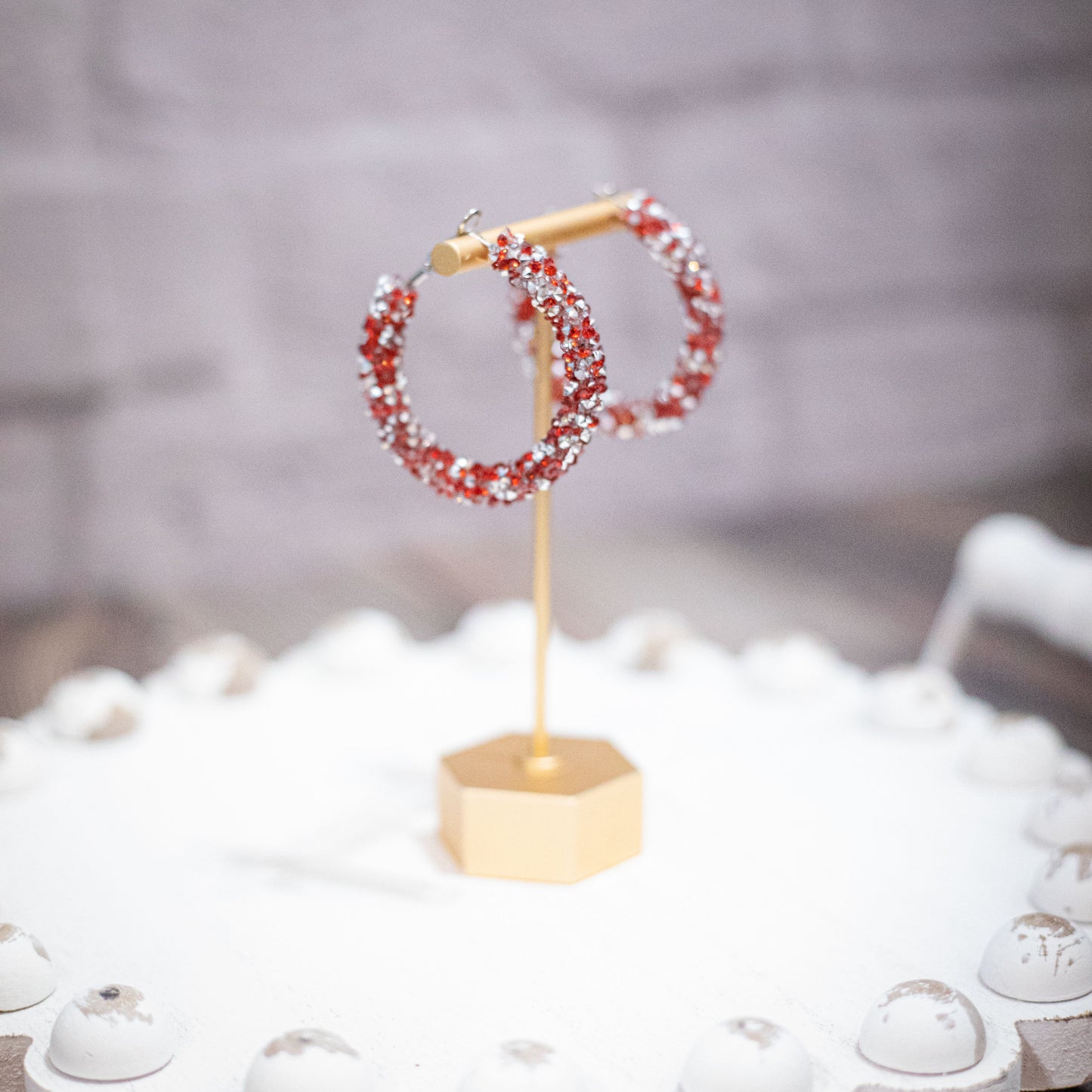 Glitter Rope Earrings