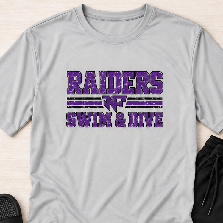 Raiders Distressed Swim & Dive