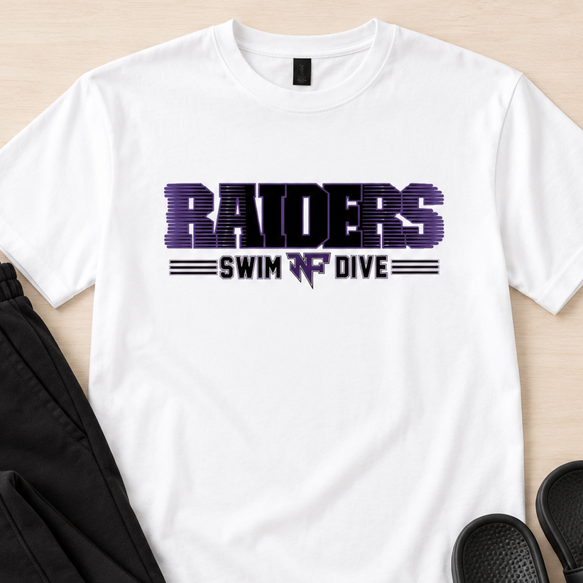 Raiders Lines Swim and Dive
