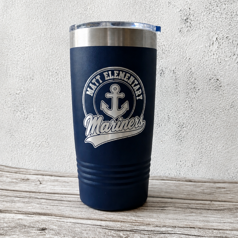Engraved Mariners Tumbler