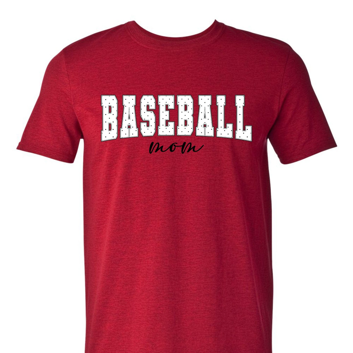 Red Raiders Polka Dot Baseball