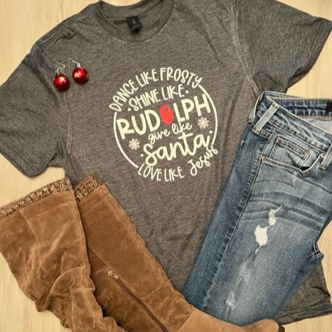 Crew Neck Sweatshirt + Pair of Earrings