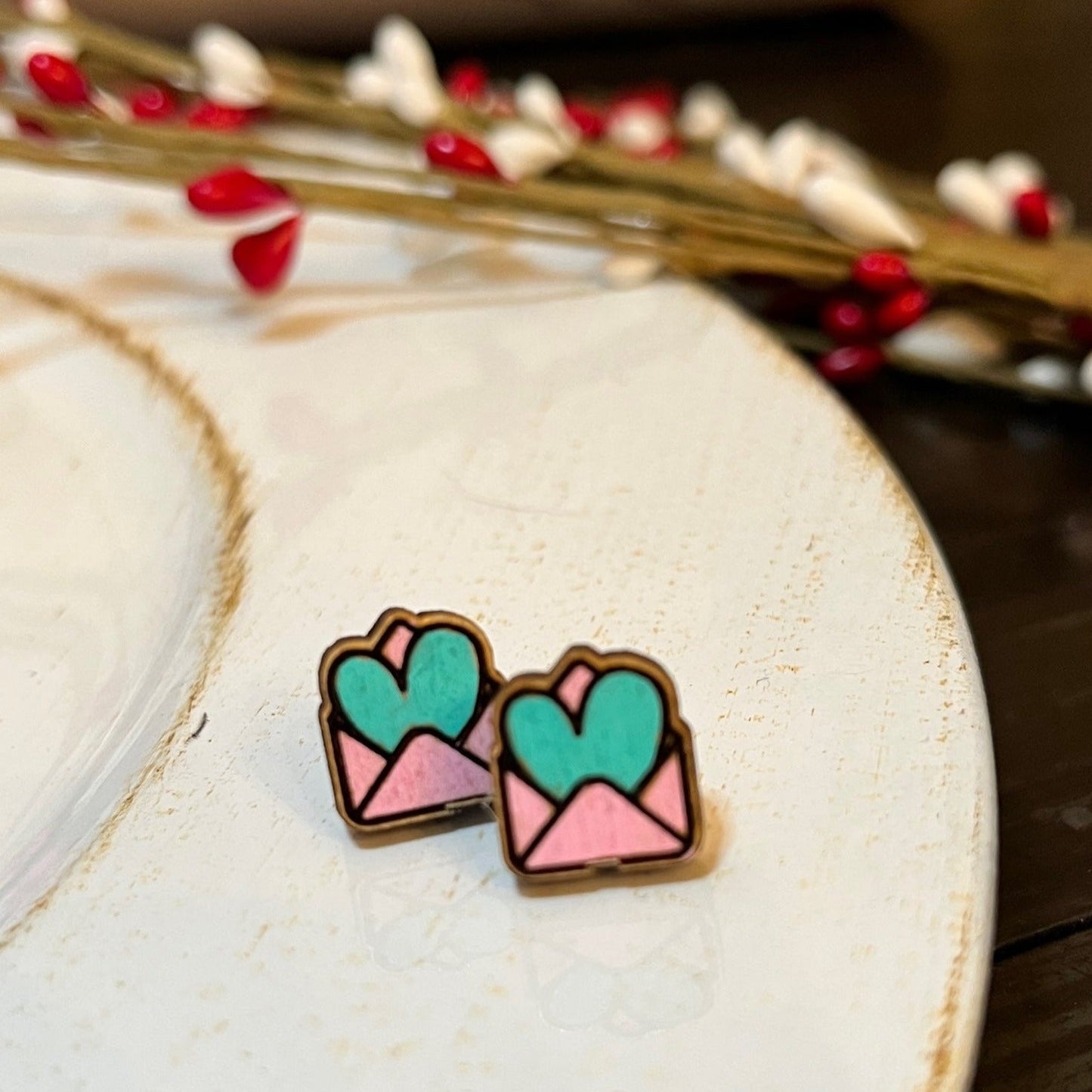Valentine's Stud Earrings