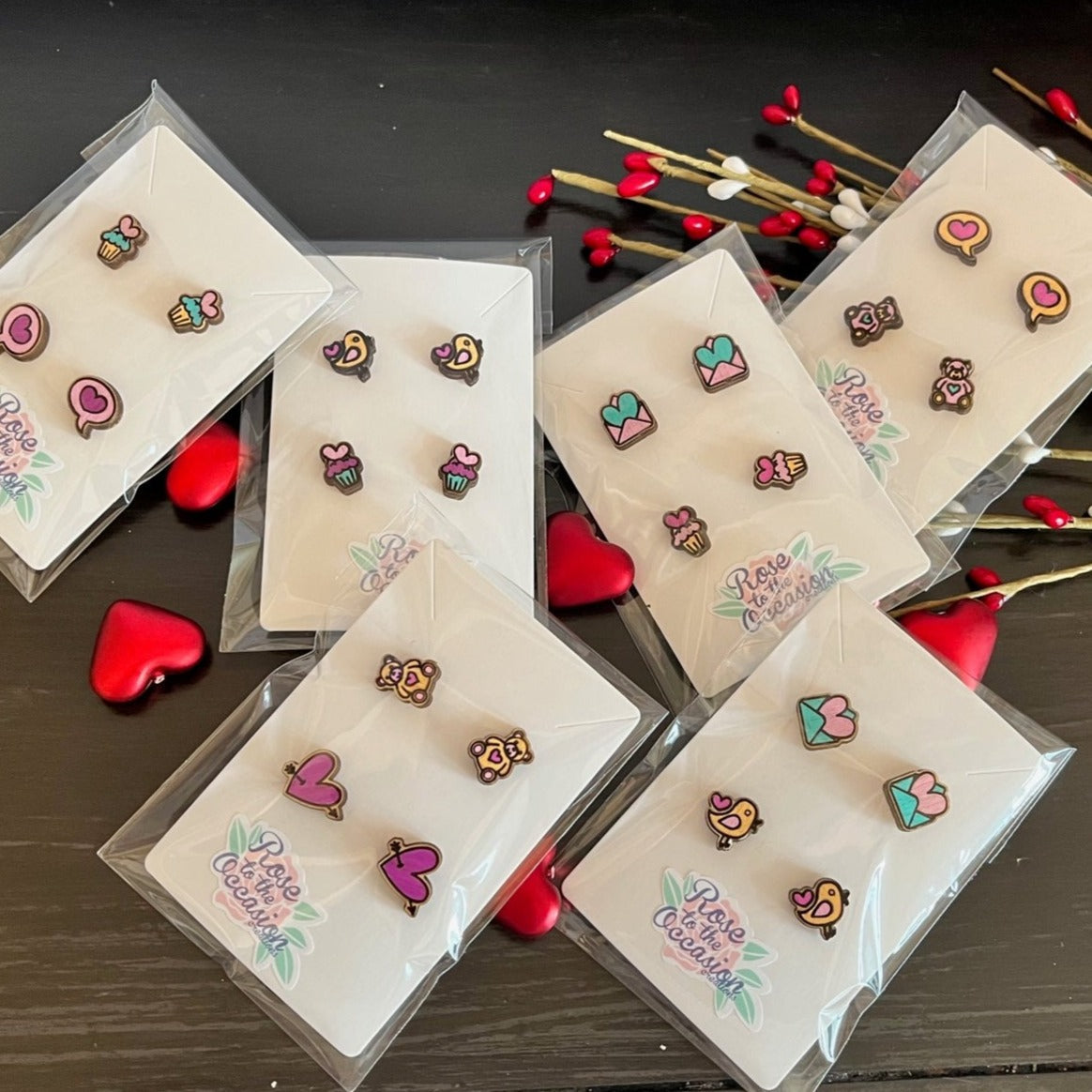 Valentine's Stud Earrings