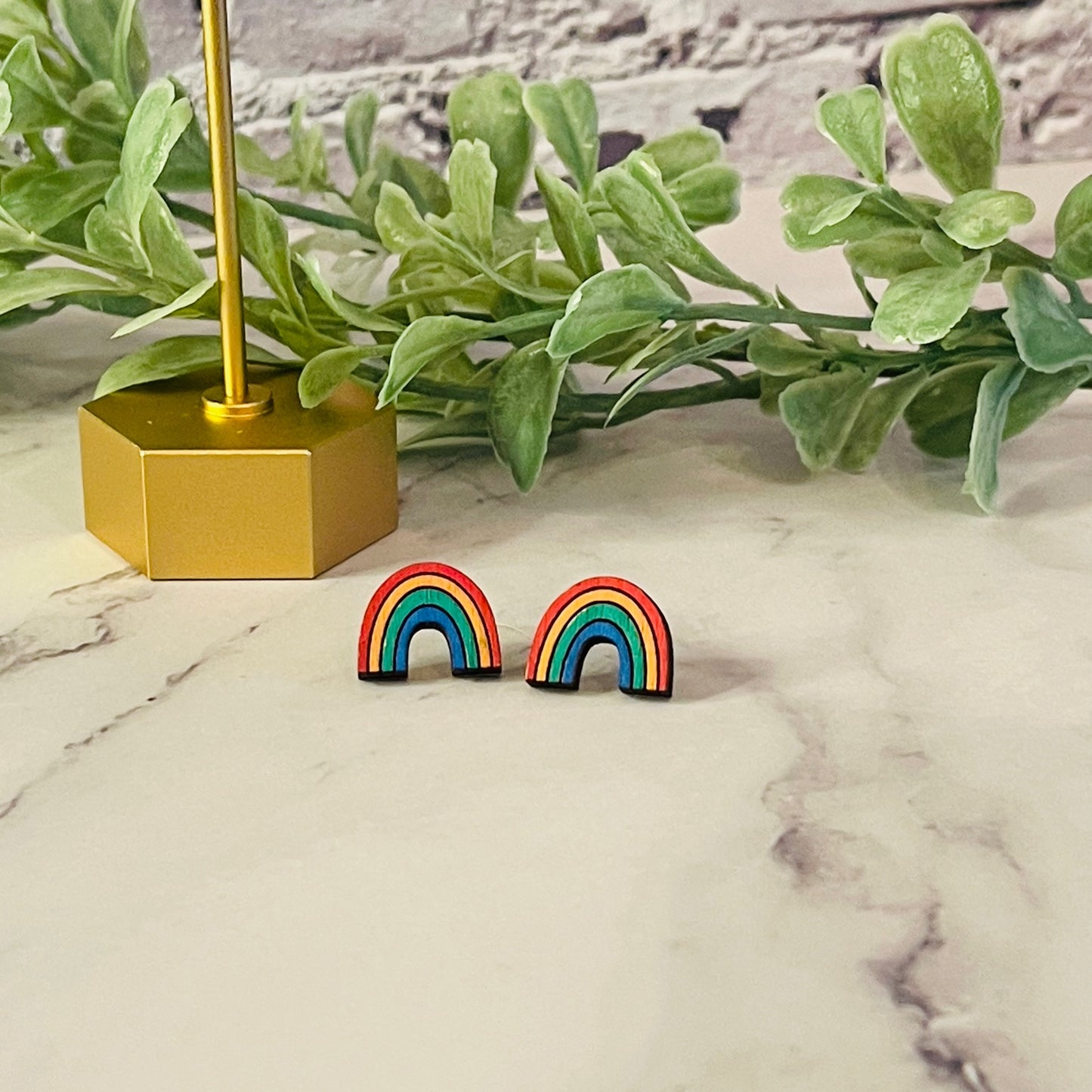 St. Patrick's Day Stud Earrings