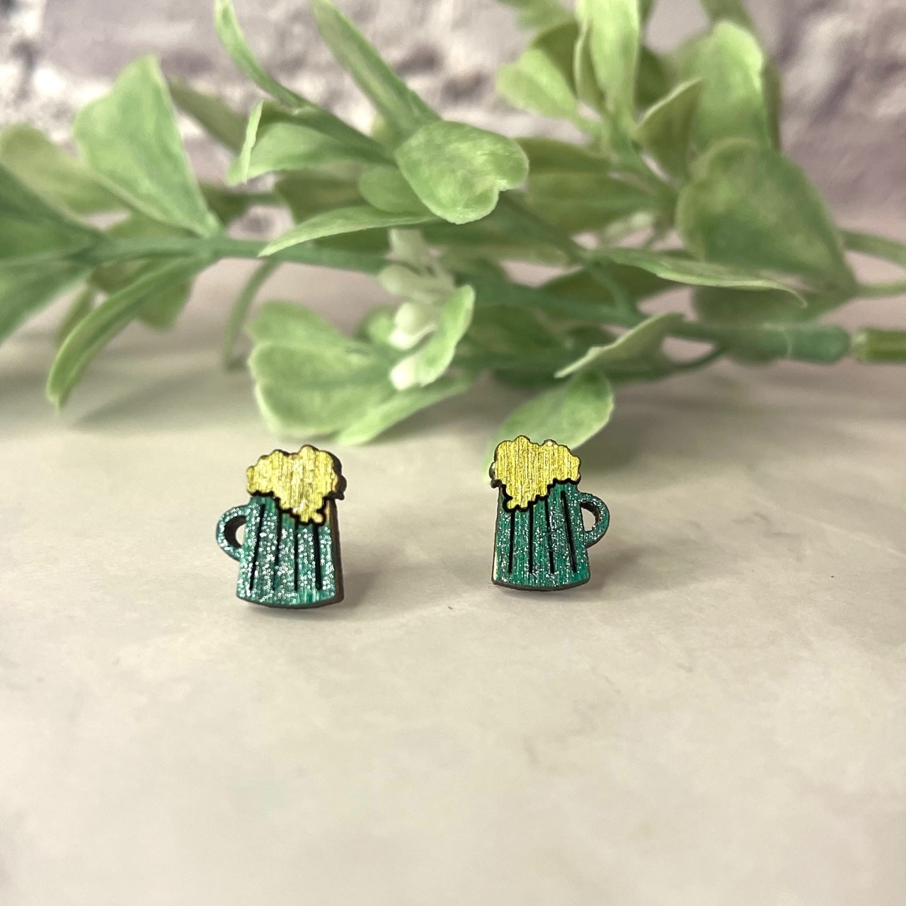 St. Patrick's Day Stud Earrings