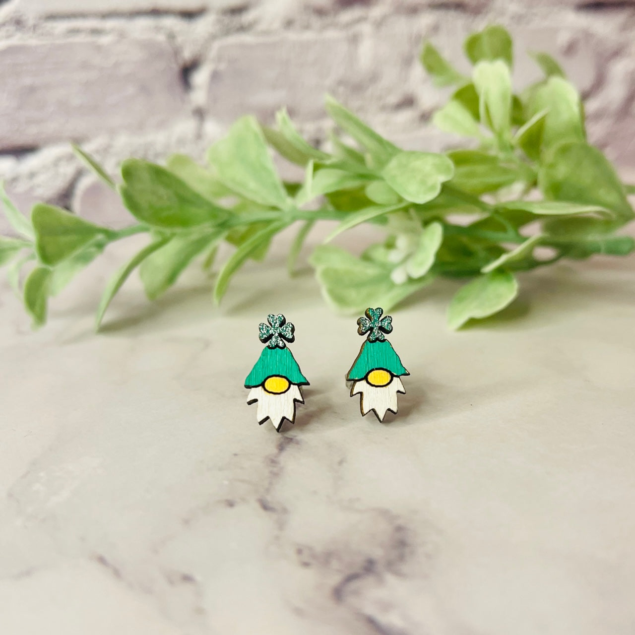 St. Patrick's Day Stud Earrings