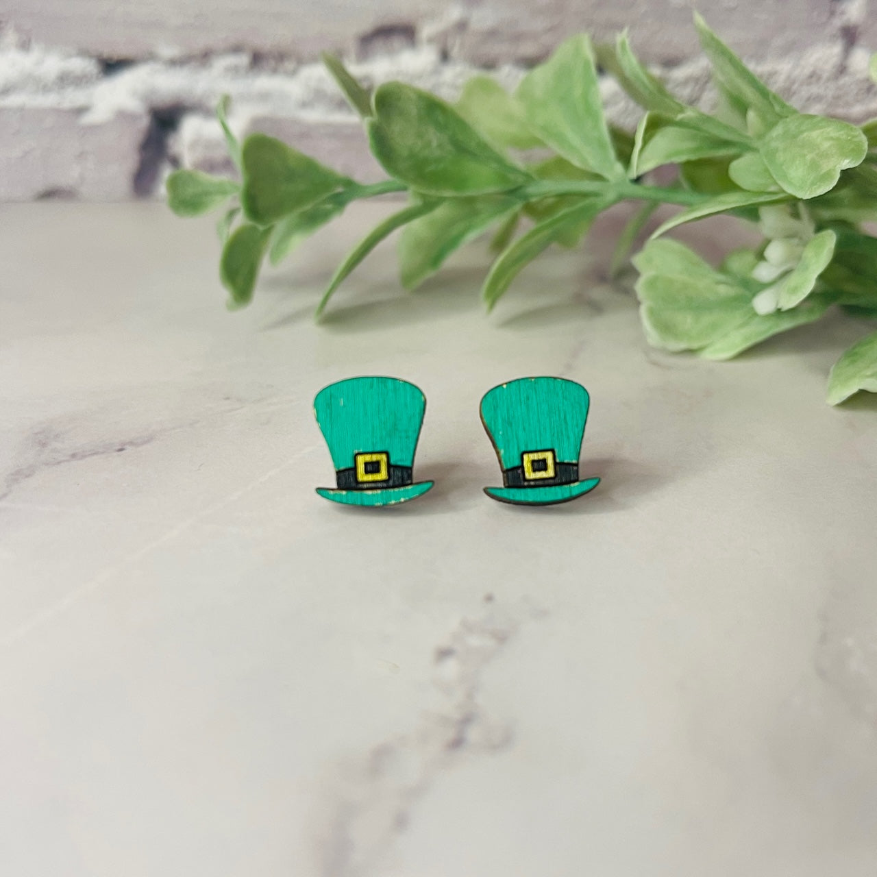St. Patrick's Day Stud Earrings