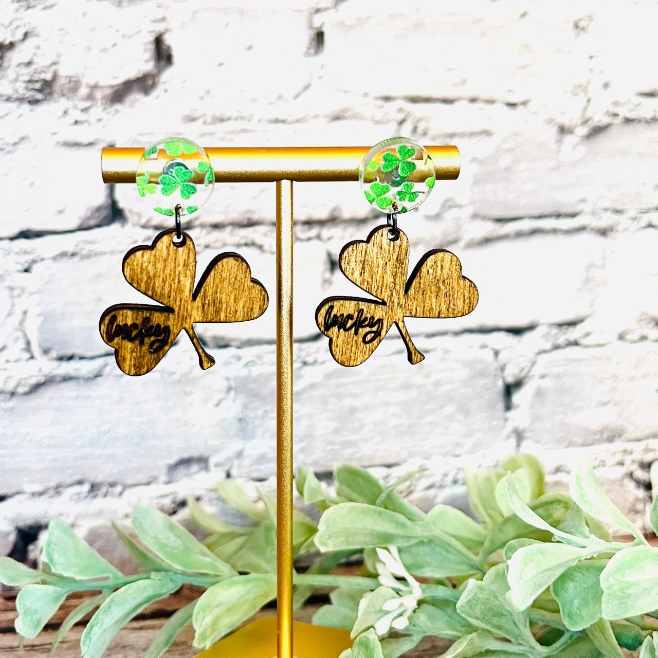 Lucky Shamrock Earrings