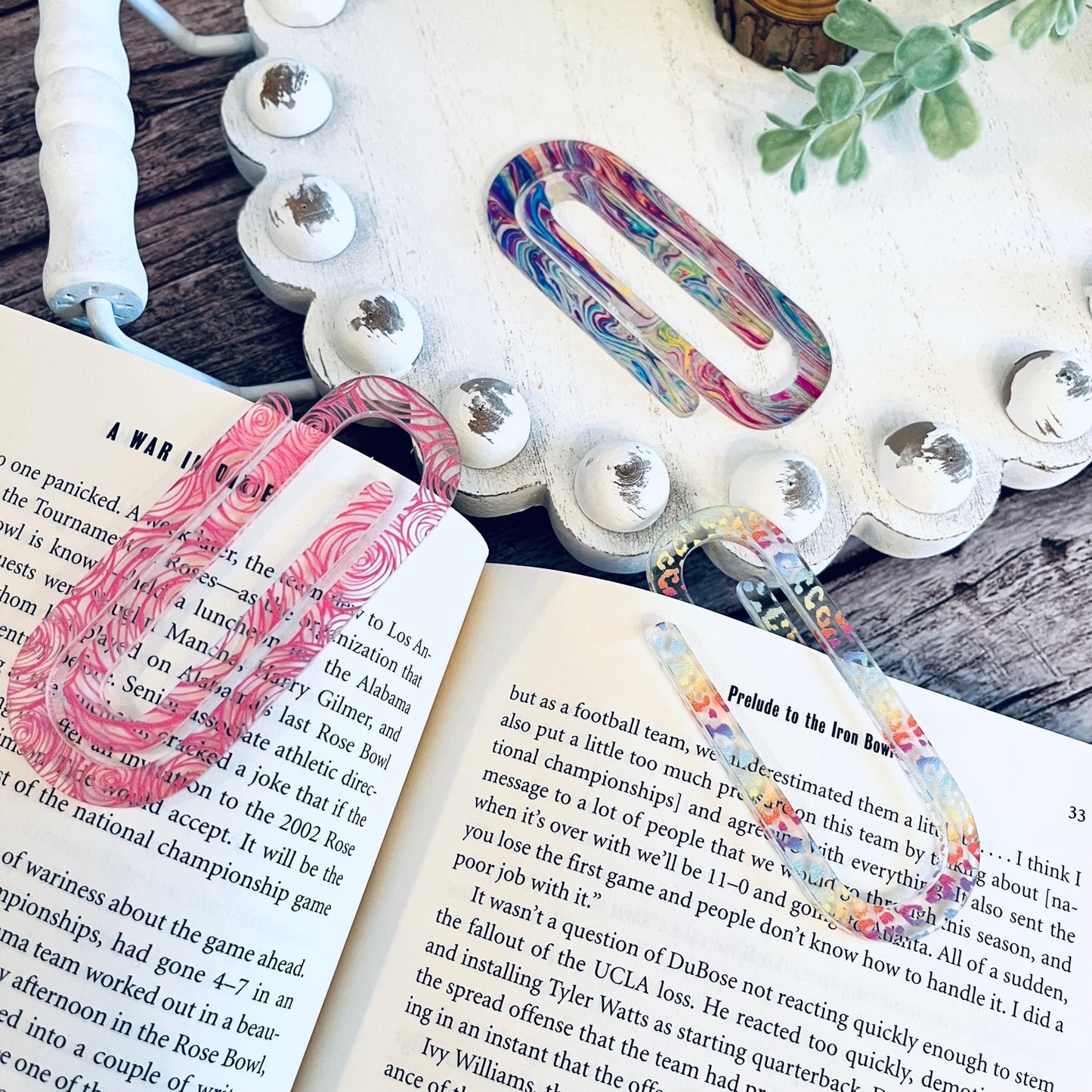 Acrylic Paper Clips