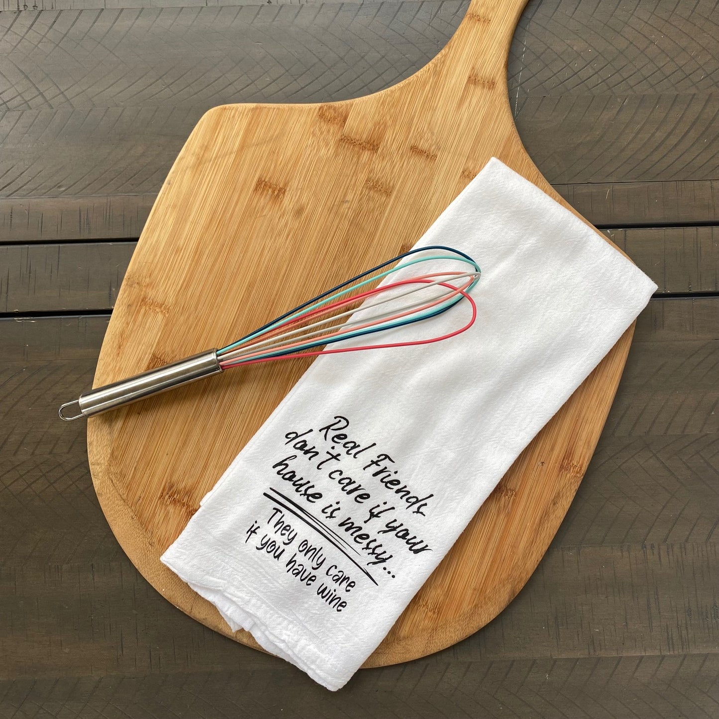 Real Friends Tea Towel