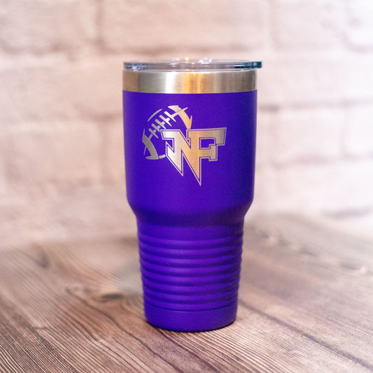 Engraved North Forsyth Raiders Tumbler