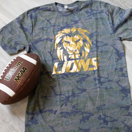 Lanier Lions Logo shirt