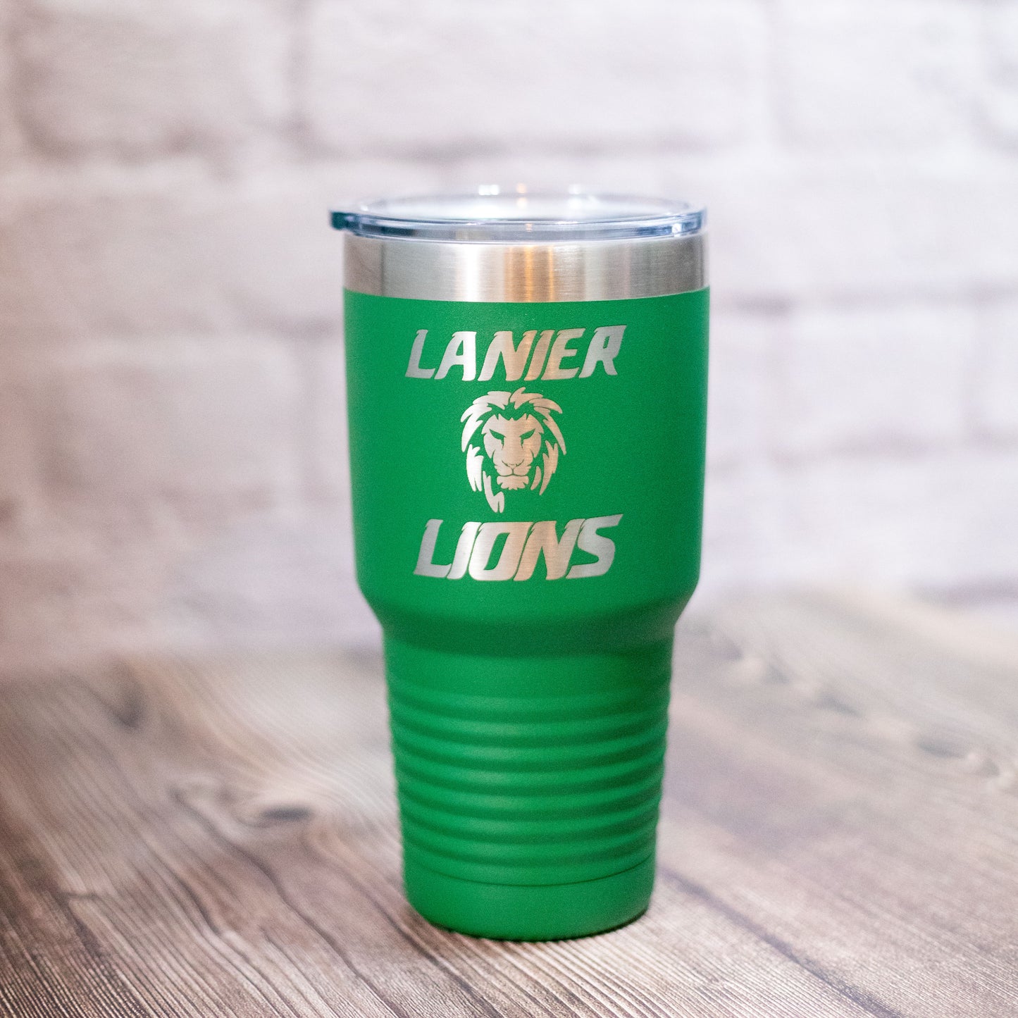 Engraved Lanier Lions Cup