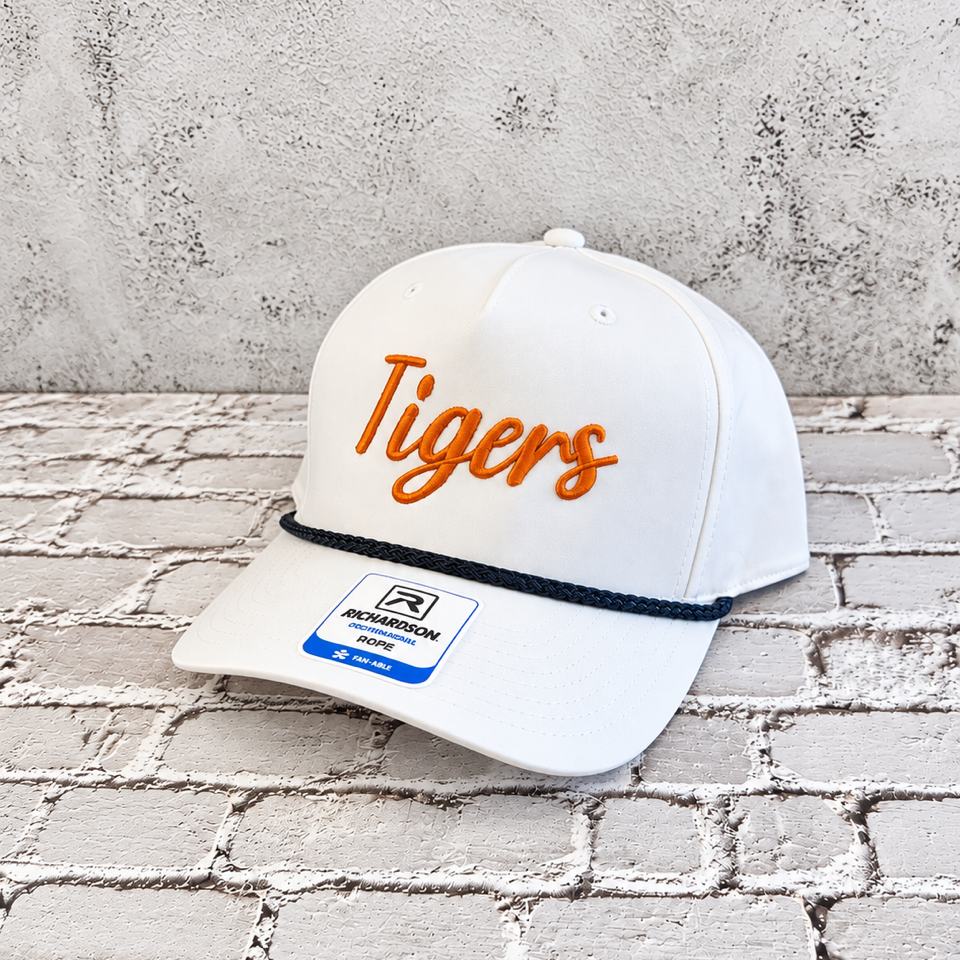 Tigers Embroider Snapback Hat