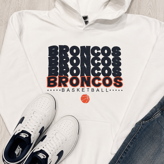 Broncos Broncos Broncos Basketball Shirt