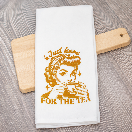 Here for the tea