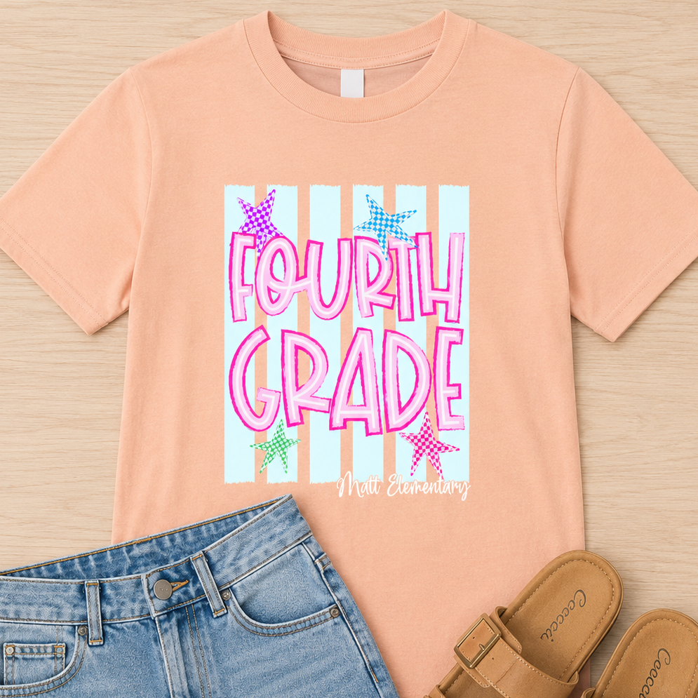 Grade Level star shirts - Matt Elementary