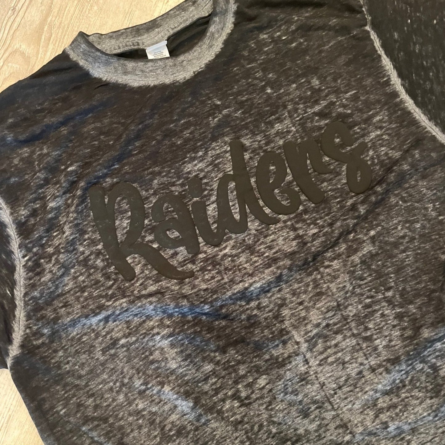 Raiders Puff Vinyl Shirt