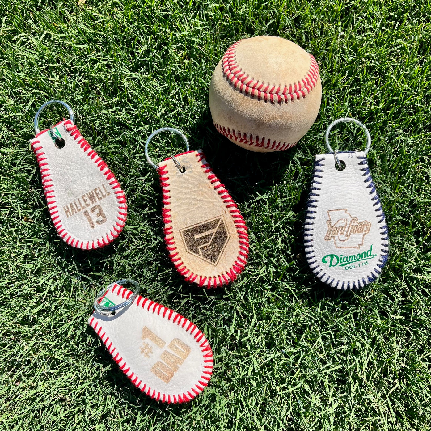 Baseball Keychains by DGBros