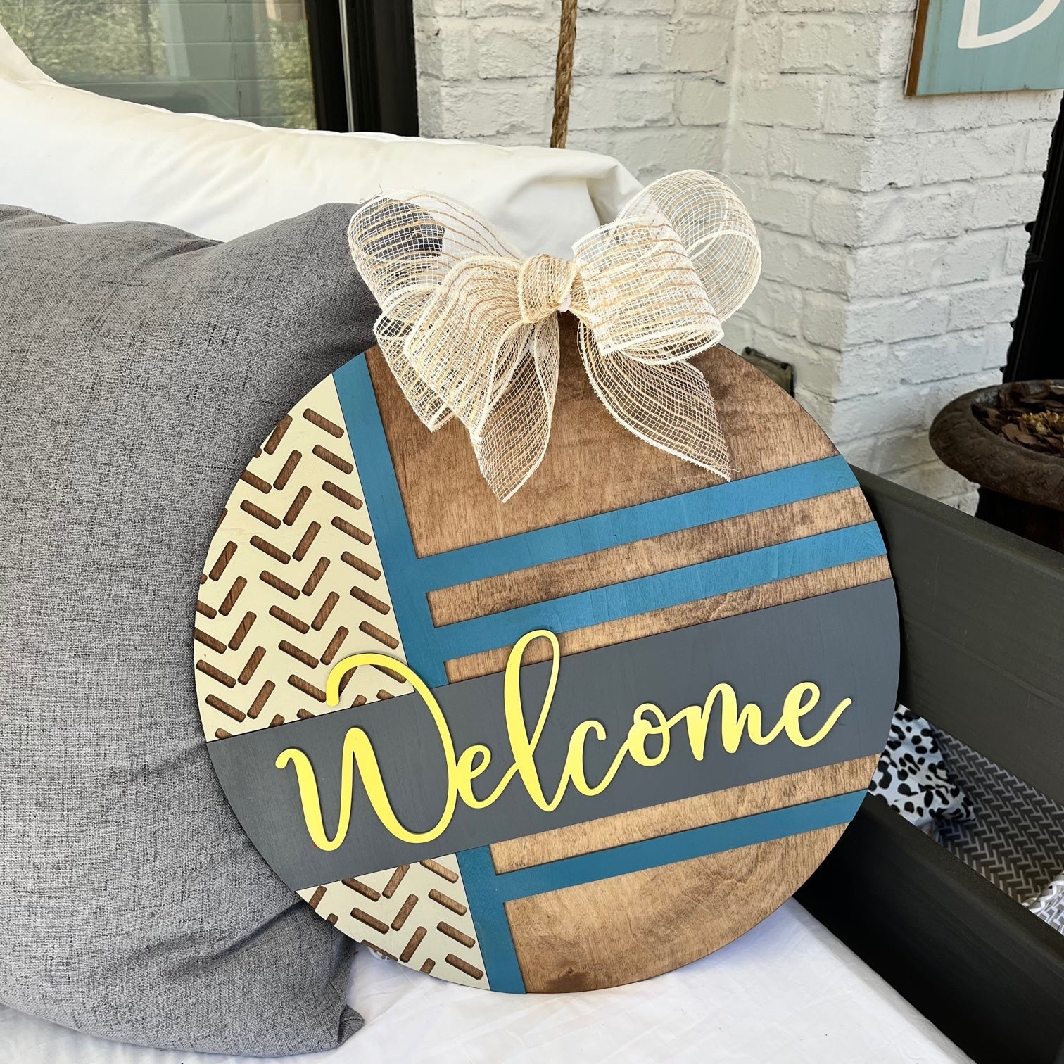 Modern Boho Round Sign – RTTO Creations