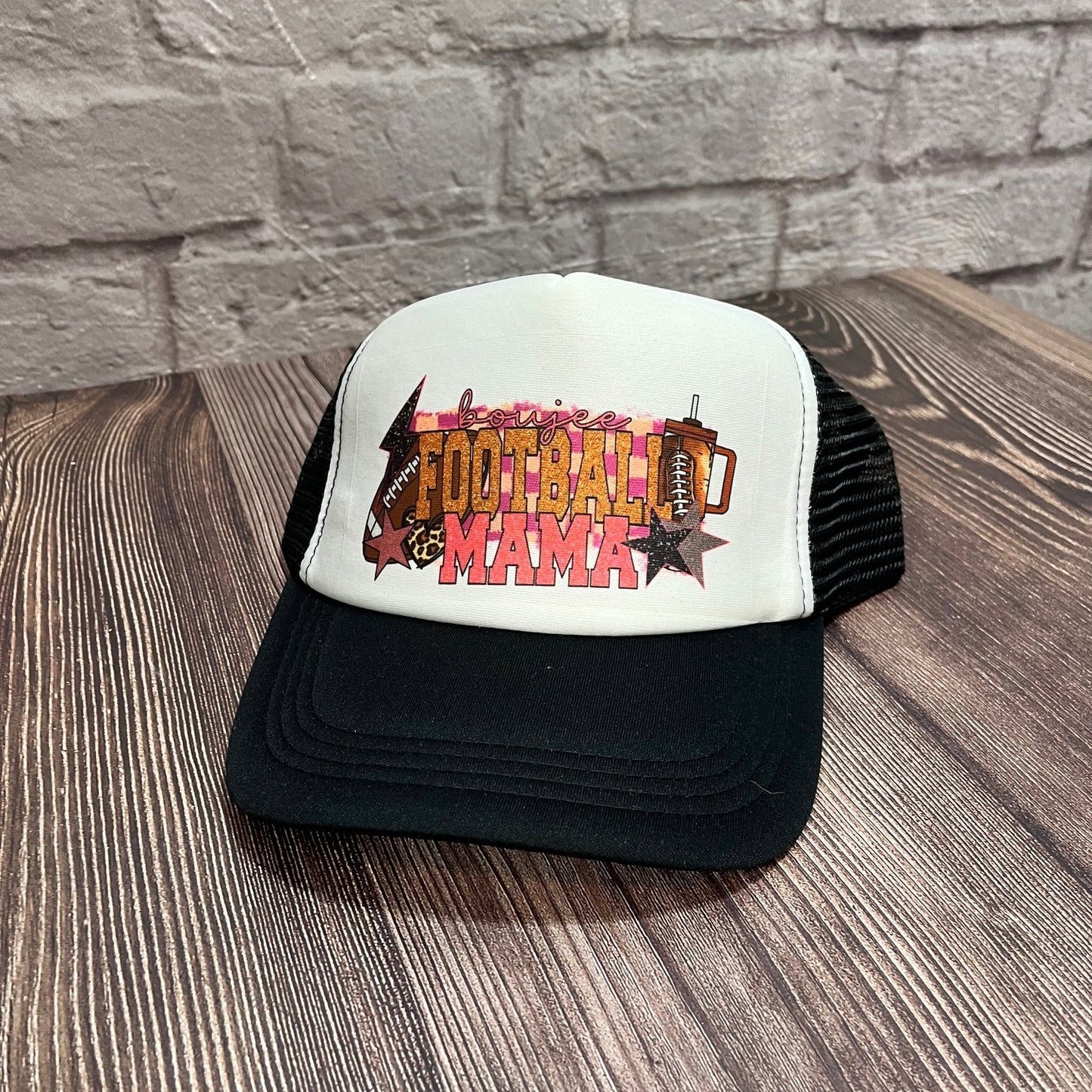 Football Mama Trucker Hat