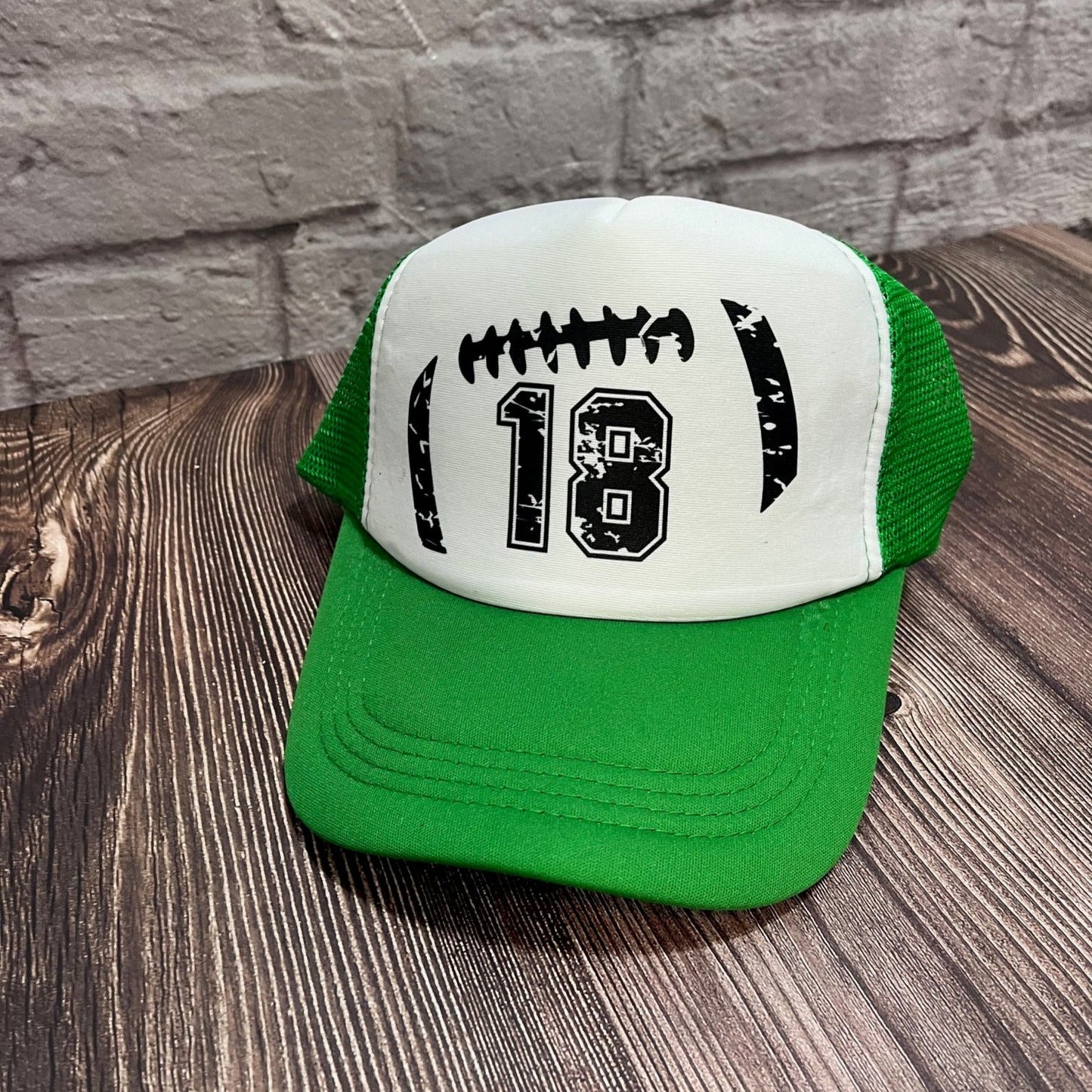 Distressed Football Number