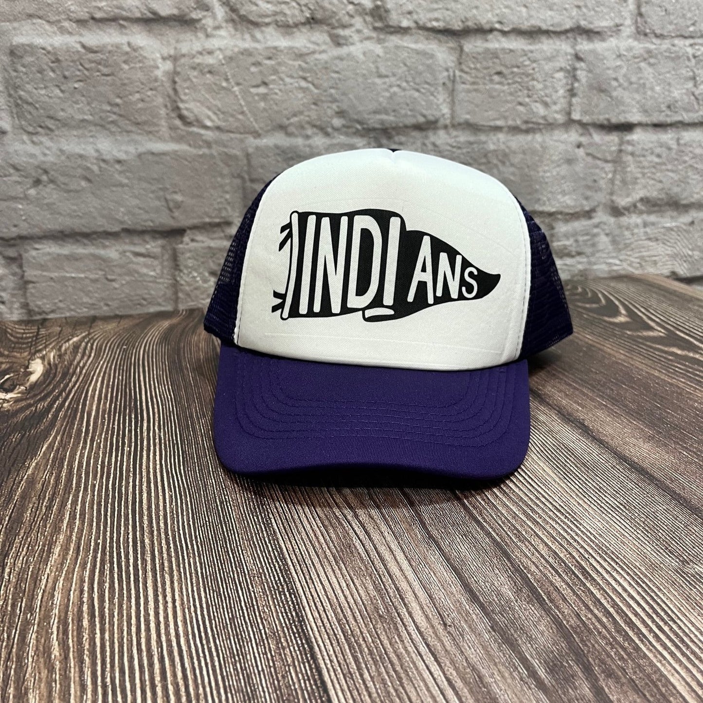 Indians Pennant Trucker Hat