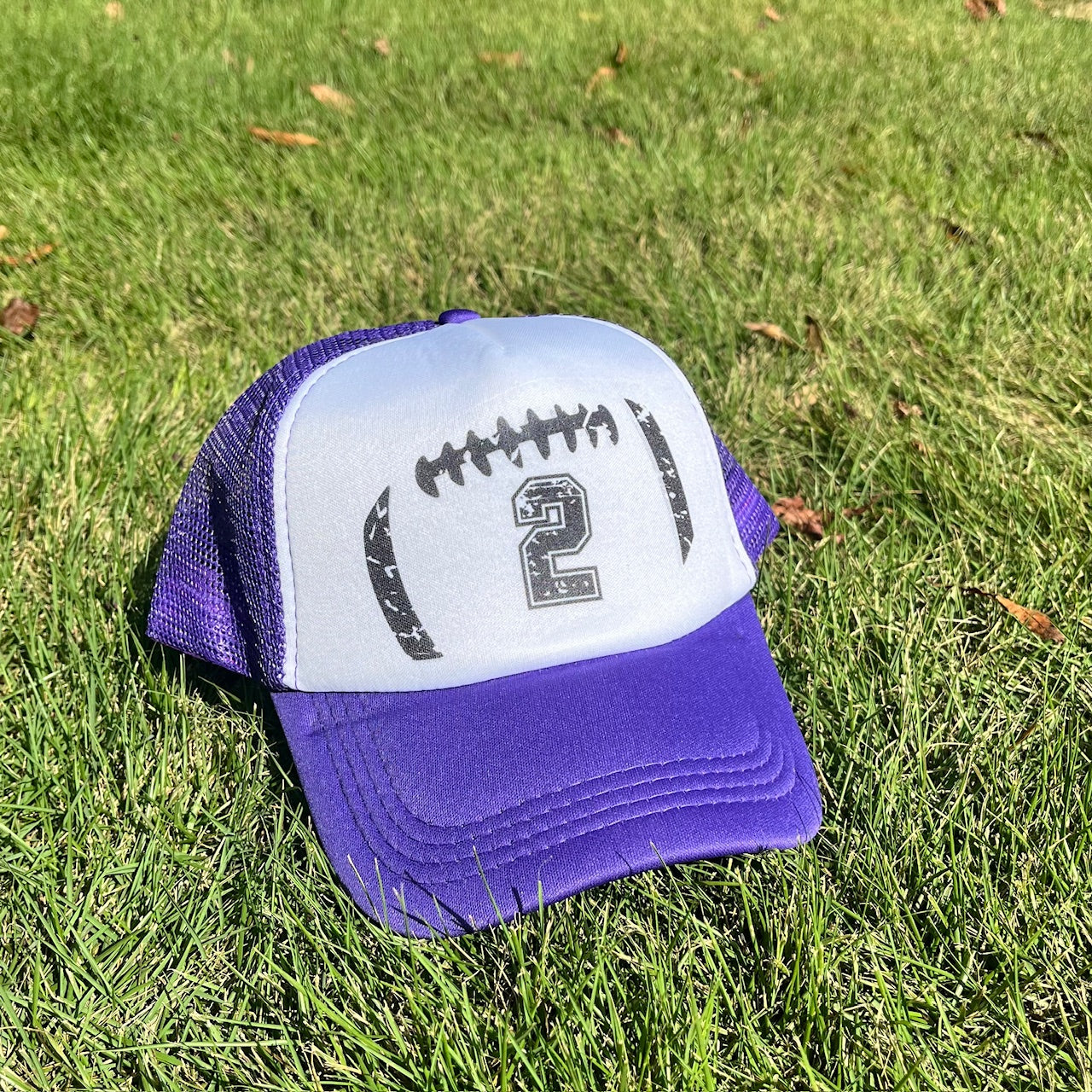 Distressed Football Number