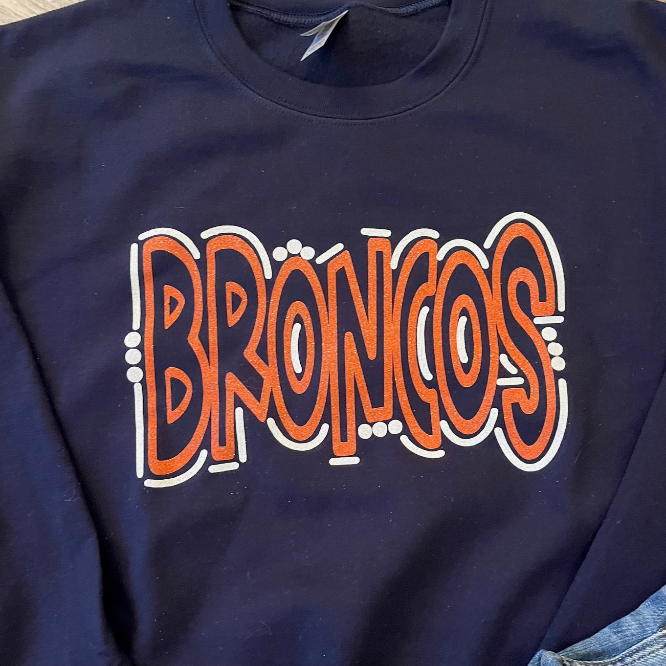 Broncos Doodle Sweatshirt