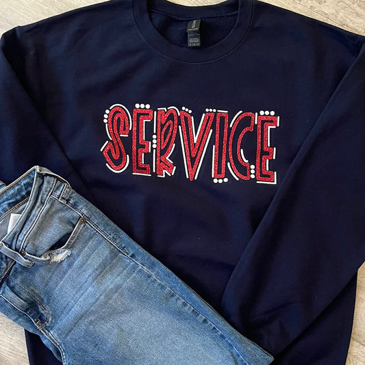 Service Doodle Sweatshirt