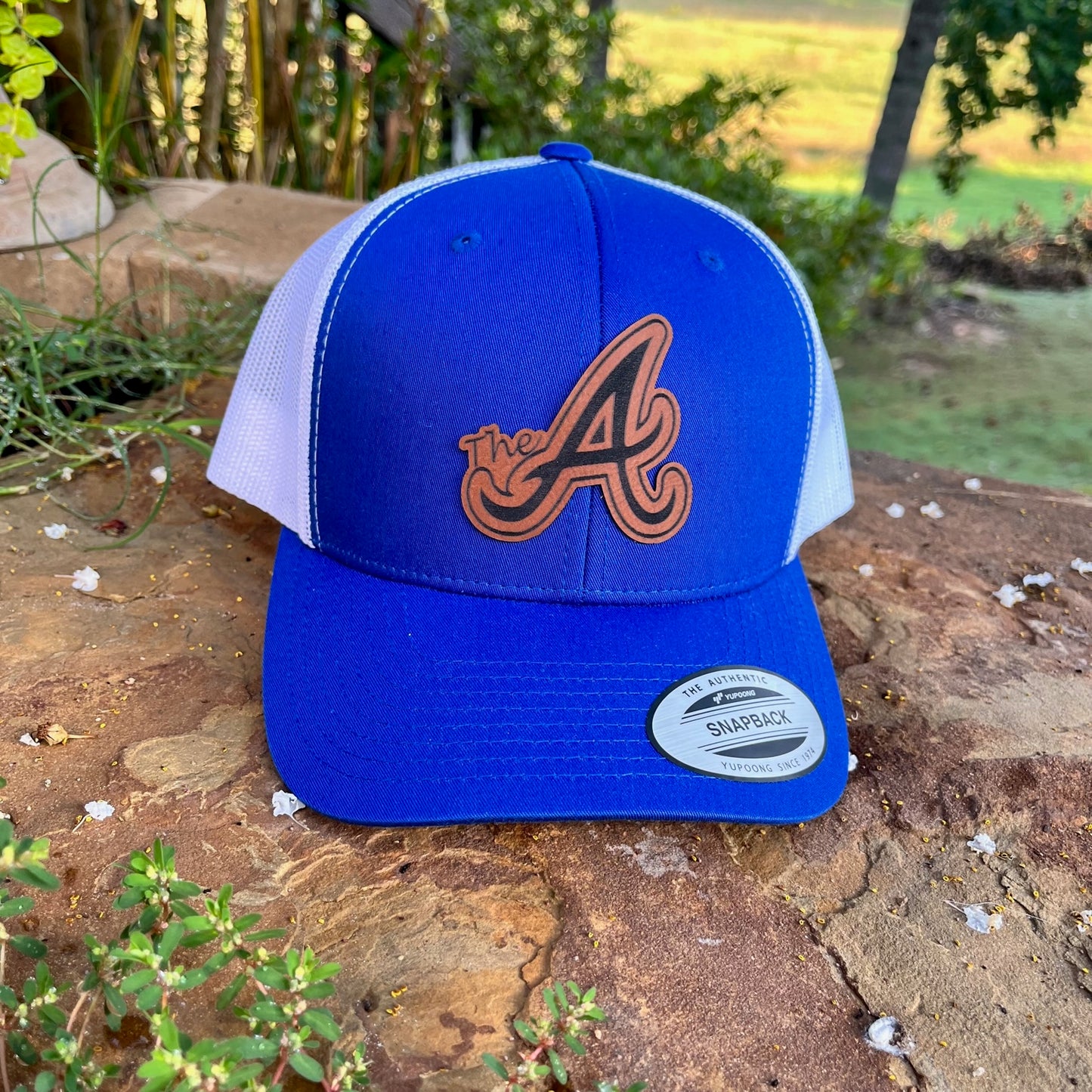Braves Leather Patch Hat