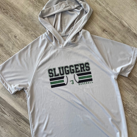 Sluggers Baseball Distressed Design