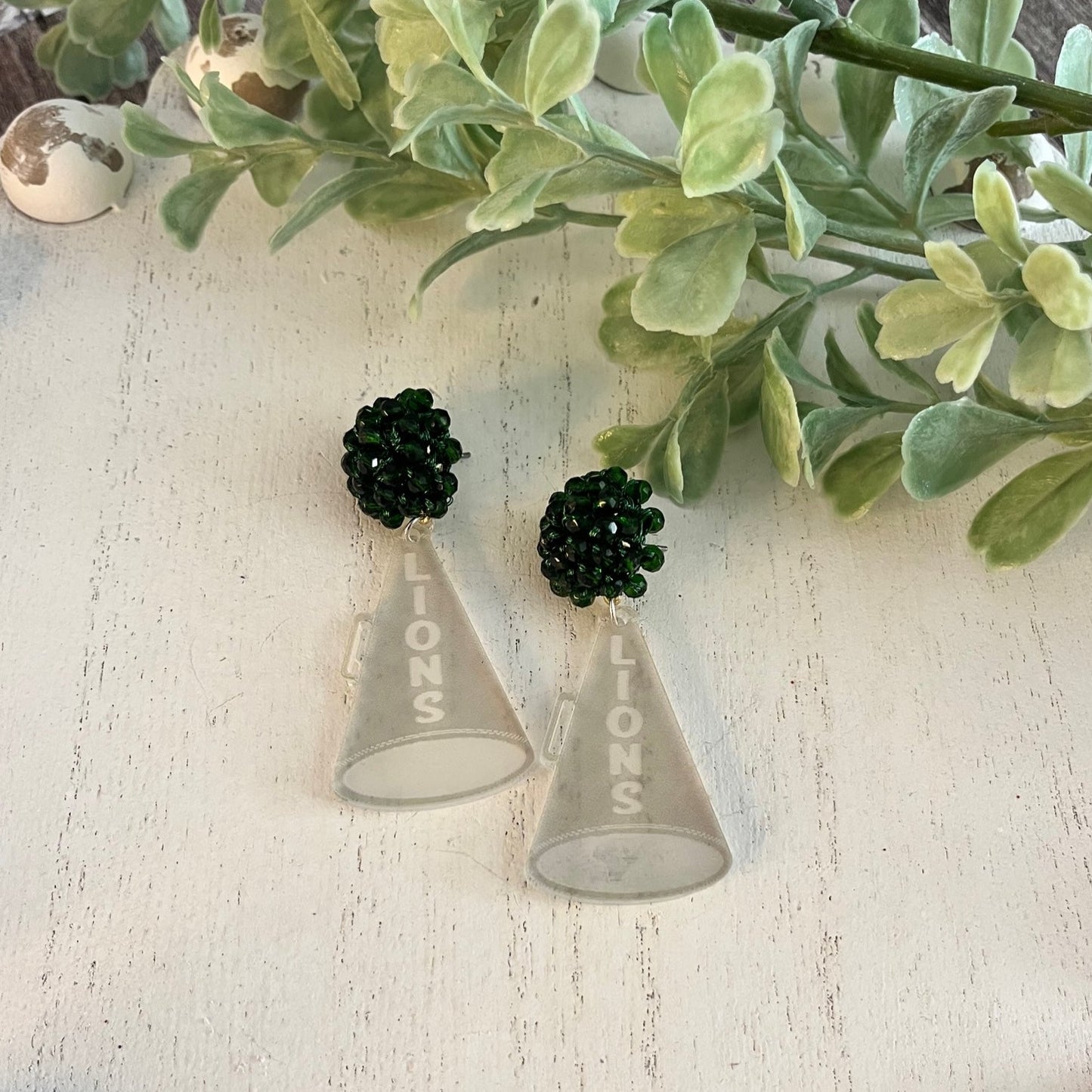 Beaded Cheer Earrings